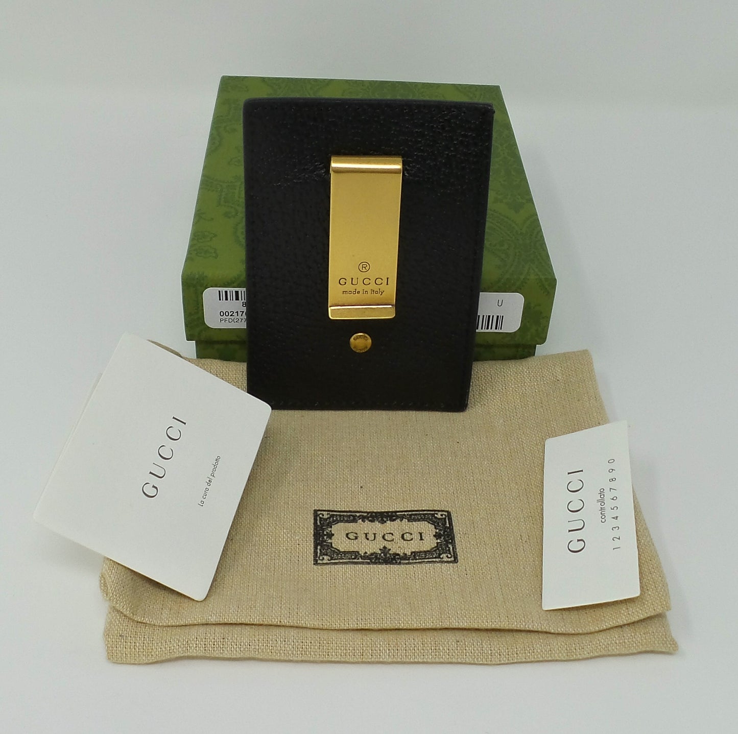 Marmont Money Clip Card Holder Unisex