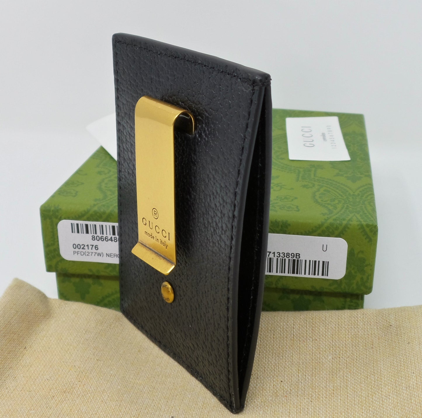 Marmont Money Clip Card Holder Unisex