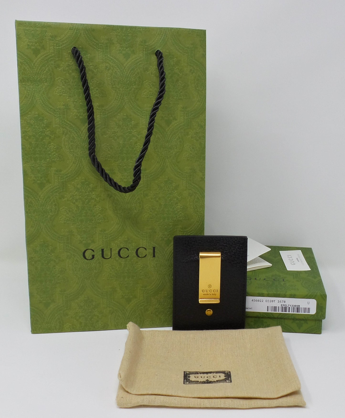 Marmont Money Clip Card Holder Unisex
