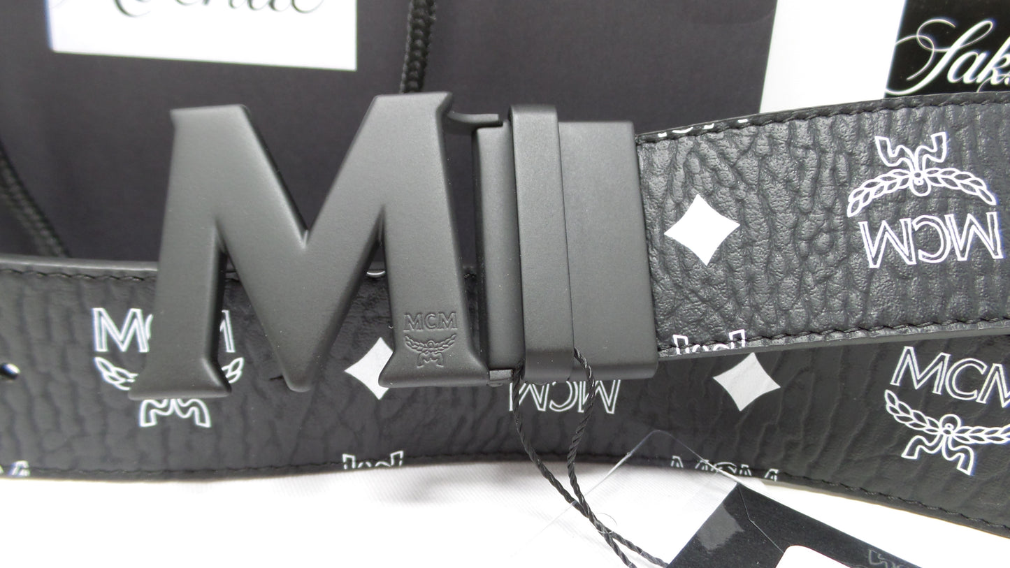 New Reversible Claus M Belt Black Buckle