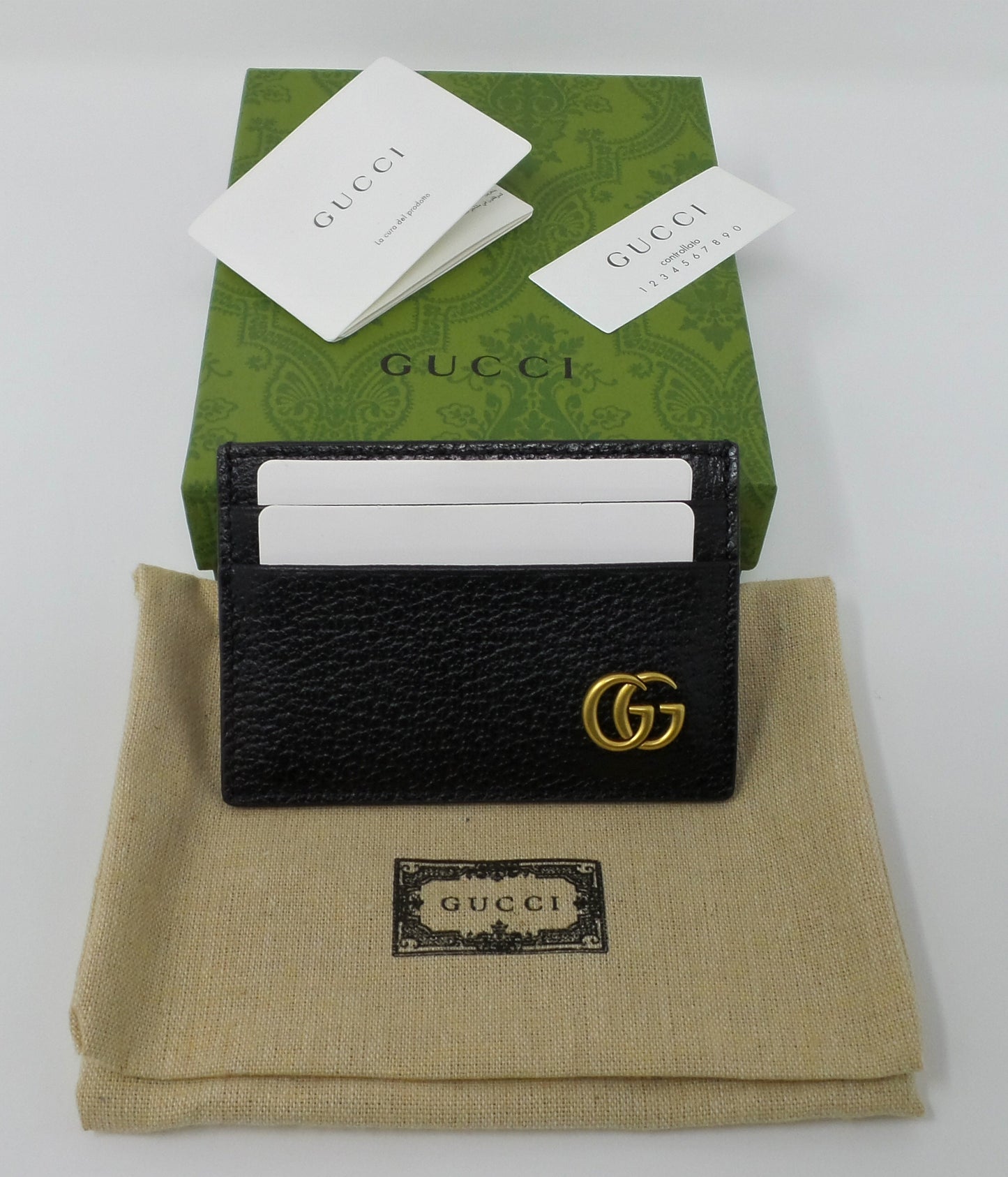 Marmont Money Clip Card Holder Unisex