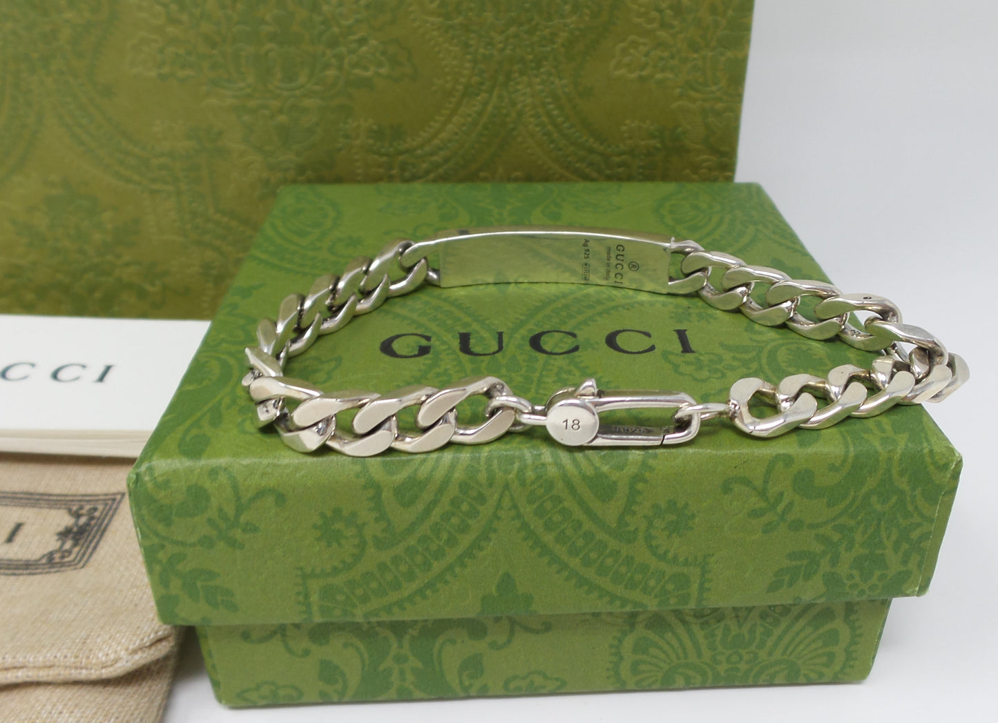 925 Silver Ghost Skull Bracelet Unisex