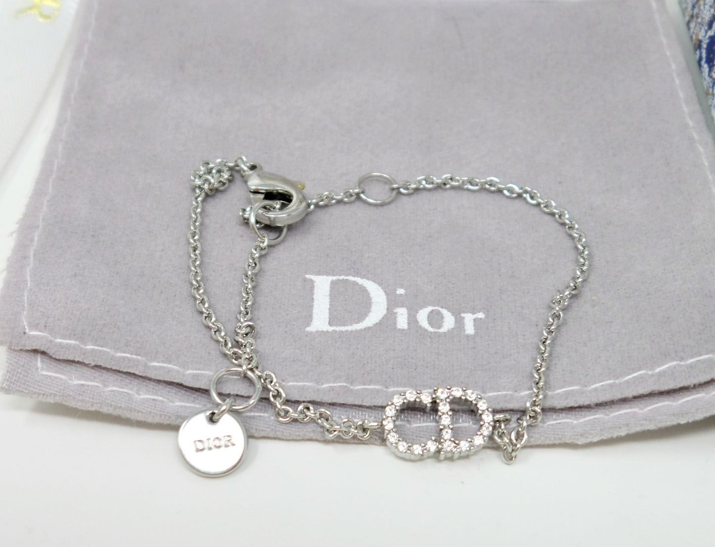 New Clair D Lune Bracelet Silver Adjustable Length