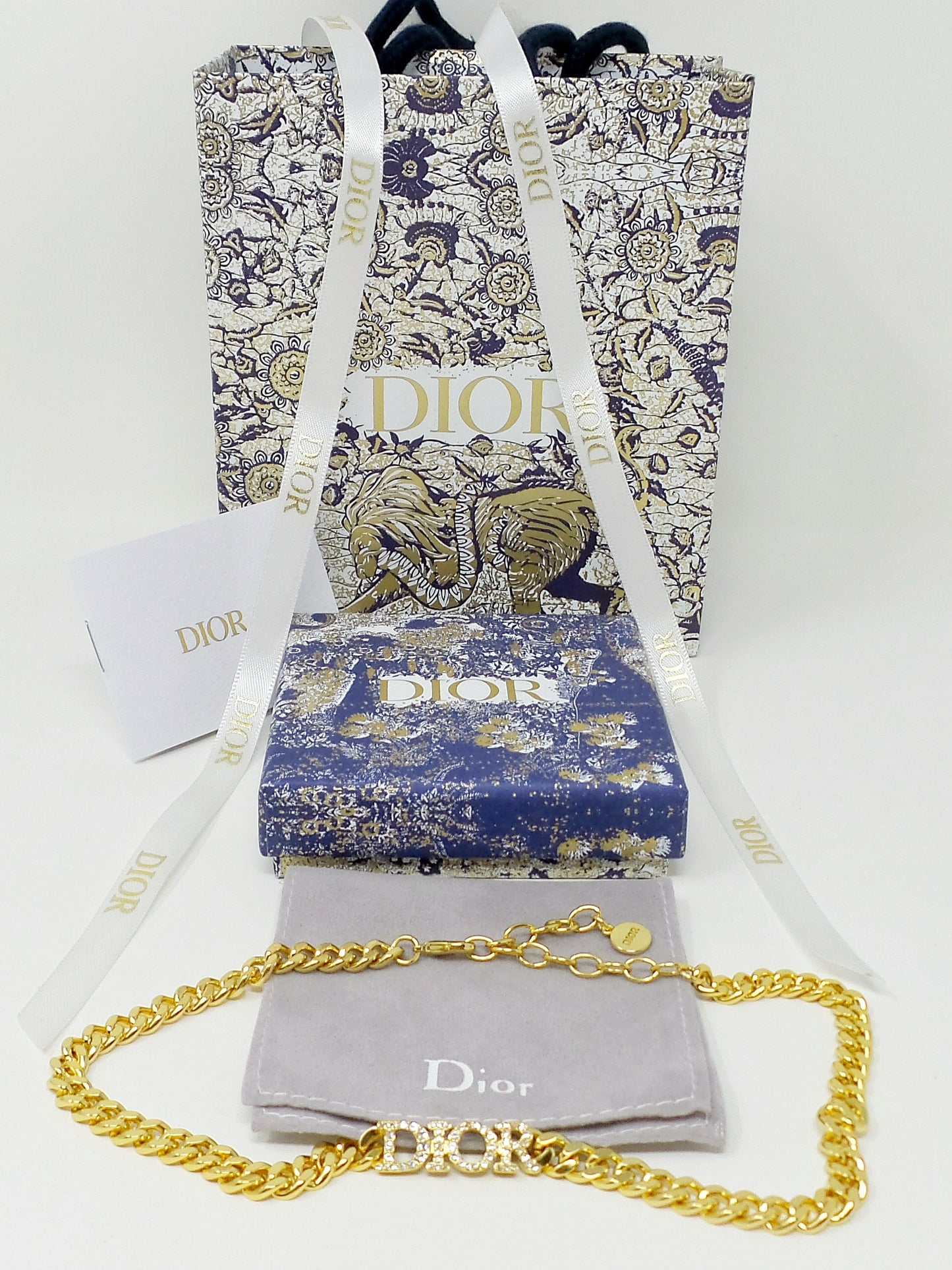New Dio(r)evolution Choker Necklace Gold