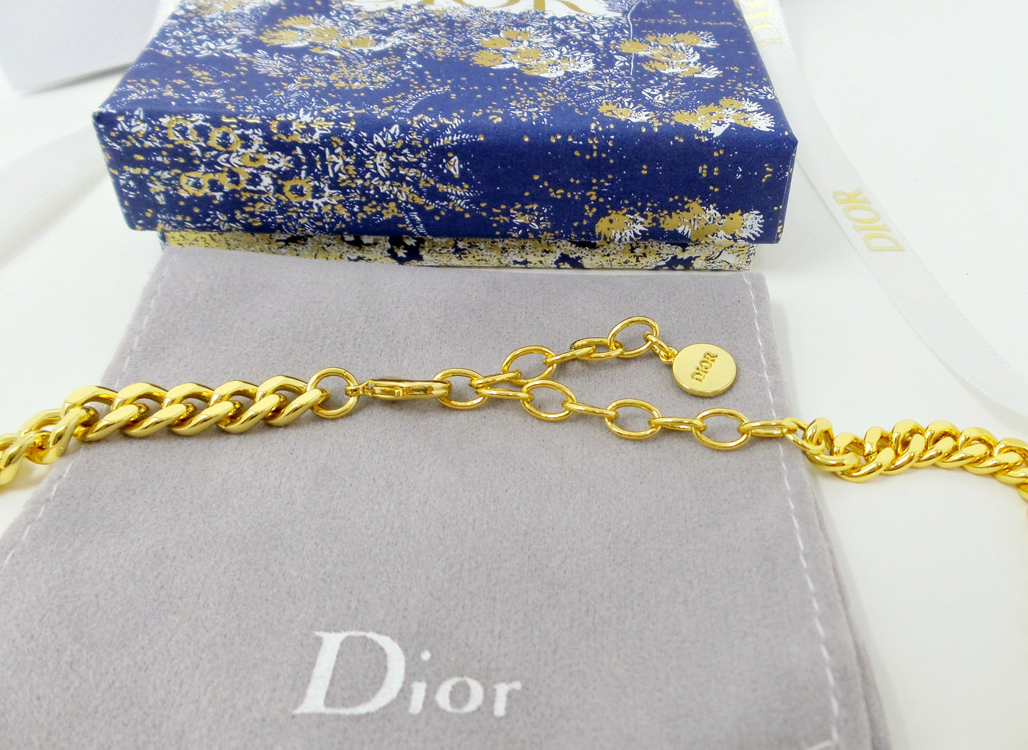New Dio(r)evolution Choker Necklace Gold