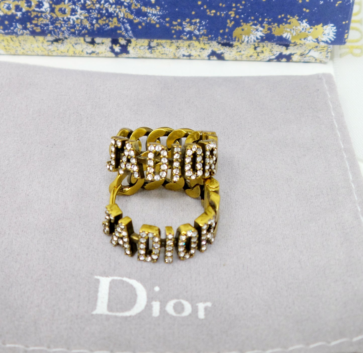 J'Adior Gold Brass Earrings