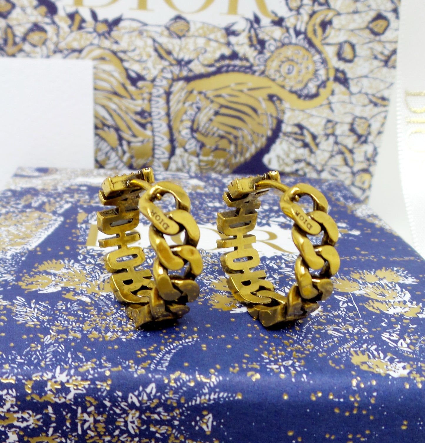 J'Adior Gold Brass Earrings