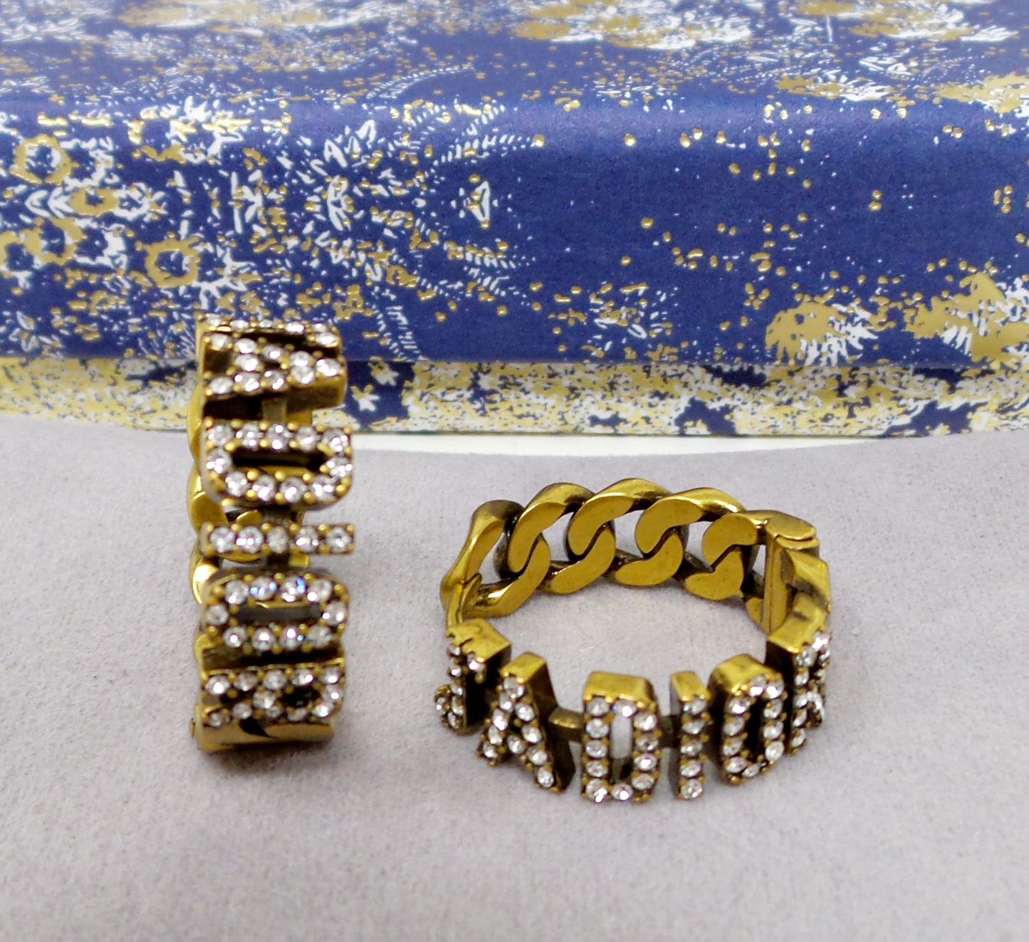J'Adior Gold Brass Earrings