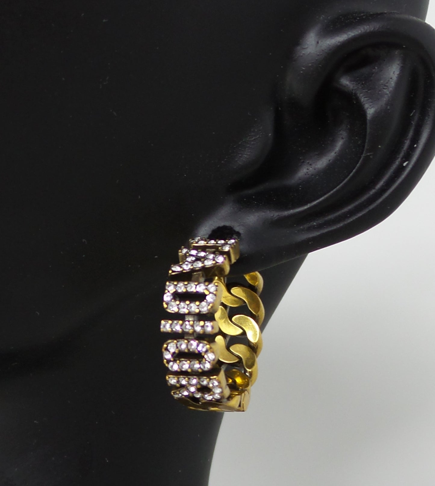 J'Adior Gold Brass Earrings