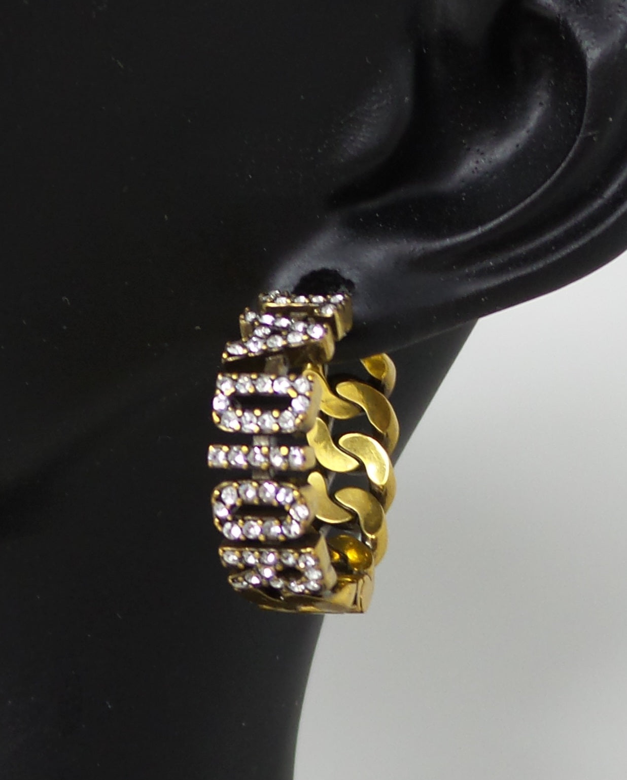 J'Adior Gold Brass Earrings