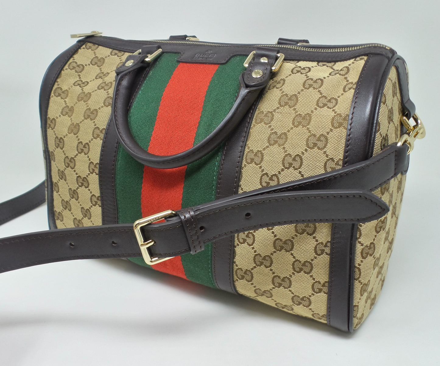 Monogram Canvas Boston Medium Bag