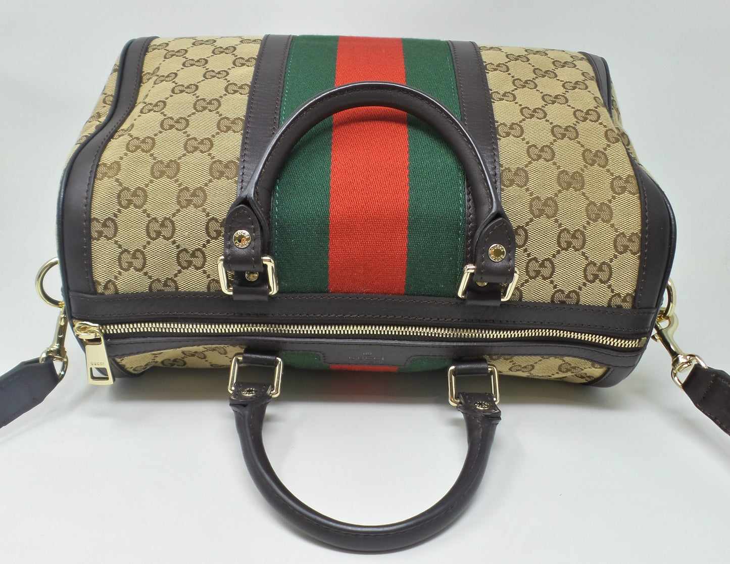 Monogram Canvas Boston Medium Bag