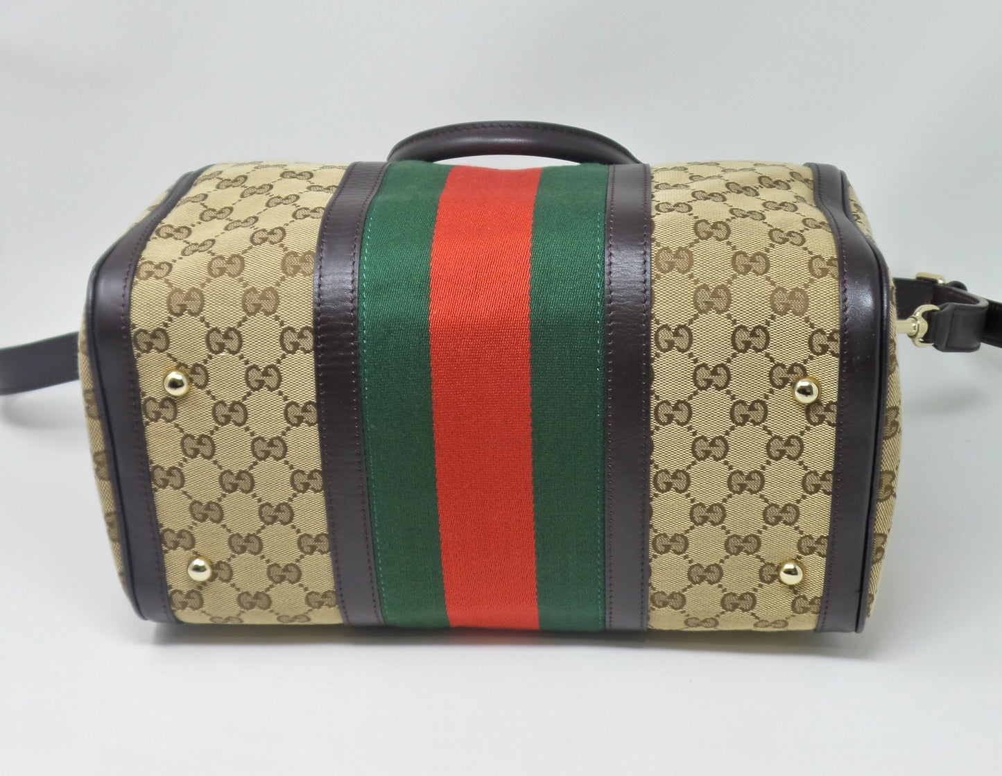 Monogram Canvas Boston Medium Bag